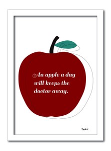 Art Frame apple Apple 2024 NEW