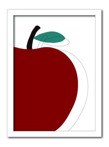 インテリアアート　【juicy series】　Apple2(リンゴ2)　「2024新作」