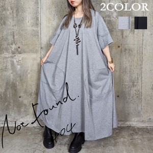 [SD Gathering] Casual Dress Pintucked Oversized One-piece Dress