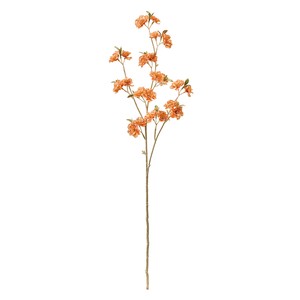 【2024年AW新作】リュミエールブロッサムブランチ シャインオレンジ 花径3〜4．5×L81cm  FJ001710-009