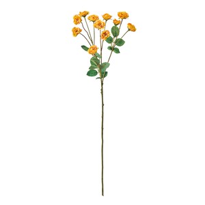 【2024年AW新作】コローレローズ イエローオレンジ 花径3〜4×L70cm  FM001963-021