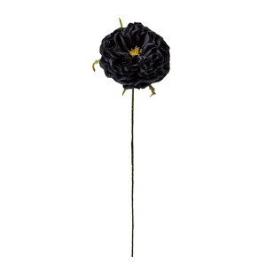 【2024年AW新作】アミュゼオープンローズ ブラック 花径8．5×L28cm  FW090180-020