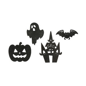 Store Material for Halloween black 4cm