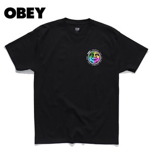 オベイ【OBEY】City Built Classic T-Shirt Tシャツ 半袖 バックプリント メンズ レディース