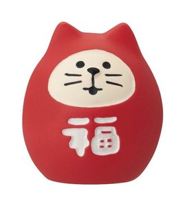 Object/Ornament Mascot Lucky Cat Daruma