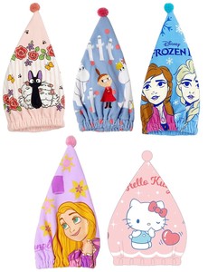 Towel Moomin Character Hair Towel Cap Rapunzel Hello Kitty Limited