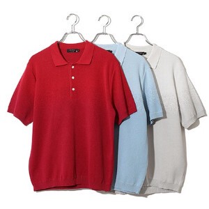 Polo Shirt Jacquard Polyester Gradation