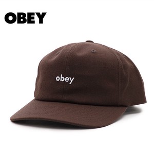 オベイ【OBEY】Lowercase 6 Panel Classic キャップ 帽子 CAP スナップバック メンズ レディース