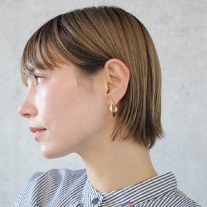 Pierced Earringss sliver 2024 Spring/Summer