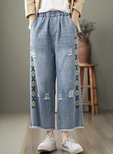 Denim Full-Length Pant Denim Pants 2024 Spring/Summer