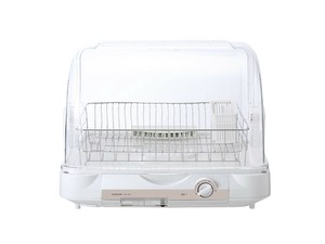 【KOIZUMI　食器乾燥器】食器乾燥器【銀イオン加工で抗菌・清潔、たっぷり6人分収納】