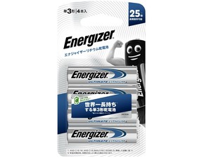 【防災・備蓄対策にピッタリ】【Energizer　乾電池】リチウム乾電池 単3形 4本入