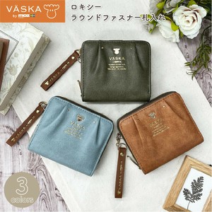 VASKA by moz ベスカバイモズ ロキシー ラウンドファスナー札入れ