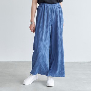 Full-Length Pant Stripe Ripple Wide Pants 【2024NEW】
