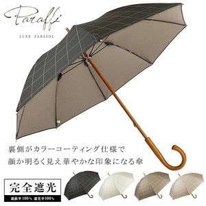 UV Umbrella Check Pattern UV Protection S/S