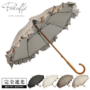 UV Umbrella Ruffle Spring/Summer Plaid