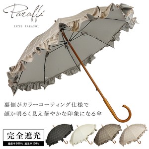 UV Umbrella Check Pattern UV Protection S/S