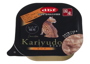 [デビフペット]Kariyudo（カリユド）　シニア猫用　ビーフ95g