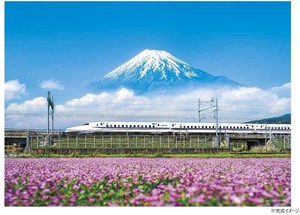 ジグソーパズル 500ピース れんげの花と富士山(静岡) 05-1016