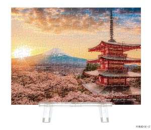 やのまん 風景 富士山と桜 2308-27