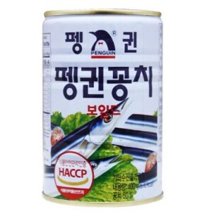 ペンギン さんま 缶詰 400g さんまの水煮 韓国食材 加工食品