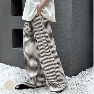 Full-Length Pant Stripe Spring/Summer Wide Easy Pants