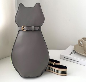 Tote Bag Shoulder Cat Ladies' 2-colors