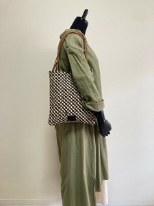 おすすめ★本革【Swaraj】手編みメッシュレザーTOTE(手編み)SHEEPレザー(羊革)