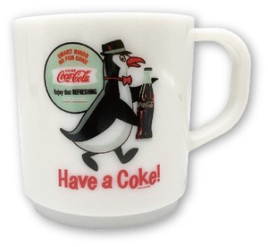 コカ･コーラ マグカップ　（Penguin）アメリカン雑貨　レンジ可