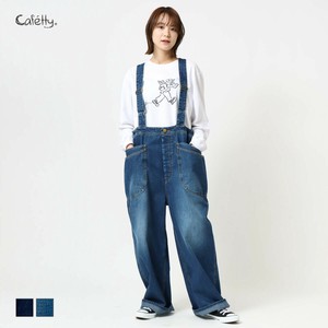 【2024秋冬新作】デニムサロペット Cafetty/CF0557