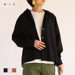 24秋冬BargenSALE Vol.2【2024秋冬新作】フードシャツ M･J･G/GMT748