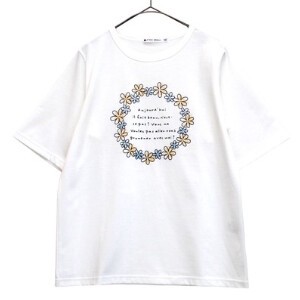 【日本製】さらりとした生地感のプリントTシャツ/半袖　144501