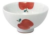 Hasami ware Rice Bowl Apple Made in Japan
