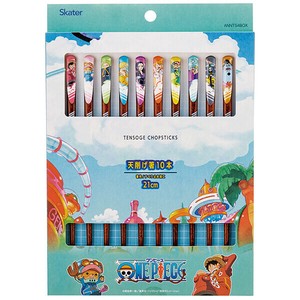 【公式】 天削げ箸 21cm 10本セット 【ワンピース 24】 スケーター