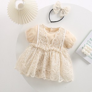 Baby Dress/Romper Floral Pattern Summer Rompers Spring Kids