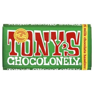 【クール便対象】【予約受注】トニーズ ミルクチョコレート ヘーゼルナッツ 180g x3 【チョコ】