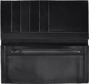クラフト社　レザークラフト用半製品 財布 カーズ束入 9.5×19cm 4568　02・黒