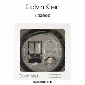 Calvin Klein(カルバンクライン)ck レザー 本革 ベルト BOX セット リバーシブル メンズ 11CK020007