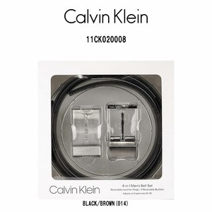 Calvin Klein(カルバンクライン)ck レザー 本革 ベルト BOX セット リバーシブル メンズ 11CK020008