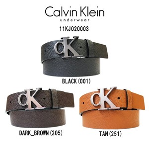 Calvin Klein(カルバンクライン)ck ベルト ロゴ カジュアル オシャレ ギフト メンズ 男性用 11KJ020003