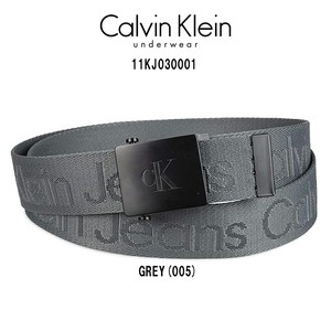 Calvin Klein(カルバンクライン)ck ベルト ガチャベルト 穴なし ロゴ カジュアル メンズ 男性用 11KJ030001