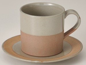 美浓烧 茶杯盘组/杯碟套装 餐具 手工制作 日本制造