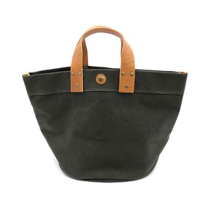 Handbag Cattle Leather Canvas New Color Made in Japan