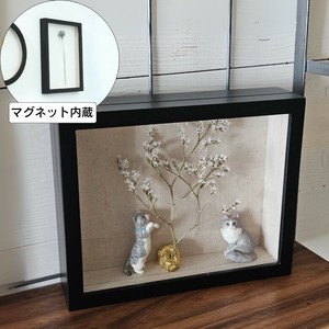 コレクションケース レクタングル(長方形)／マグネット 立てかけ シャドウボックス