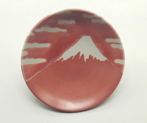 美浓烧 小餐盘 富士山 富士 餐具 日本