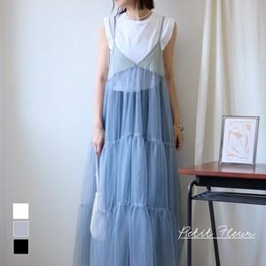 Casual Dress Tulle Docking One-piece Dress NEW