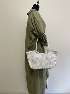 おすすめ★本革【Swaraj】手編みメッシュレザーTOTE（山羊革）