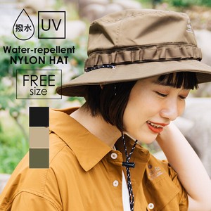 【人気】Waterproof Nylon Hat 撥水ナイロンサファリハット 帽子 アウトドア