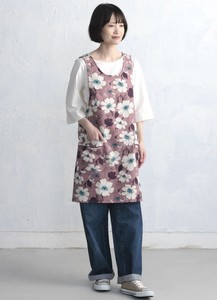 Pre-order Apron Cross Back Linen-blend Made in Japan