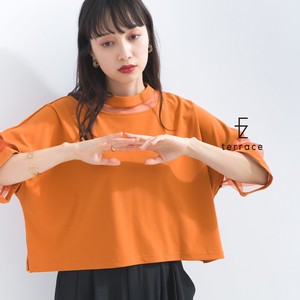 T-shirt Short Length Cut-and-sew